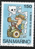 [School and Philately Sketches - By Benito Jacovitti, тып AJV]