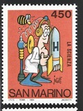 [School and Philately Sketches - By Benito Jacovitti, тып AJX]