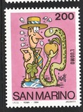 [School and Philately Sketches - By Benito Jacovitti, тып AJW]