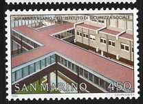 [The 30th Anniversary of National Social Security Organization, San Marino, type AKY]