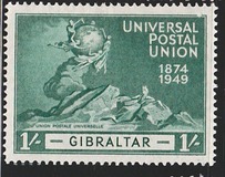 [The 75th Anniversary of the Universal Postal Union, प्रकार AE]