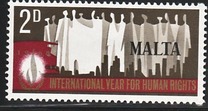 [International Year for Human rights, type FU]