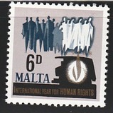 [International Year for Human rights, type FV]