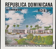 [Inauguration of New Dominican Postal Institute Building, type XQC]