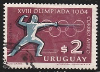 [Airmail - Olympic Games - Tokyo, Japan, Tipe QW]