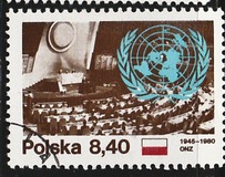 [The 35th Anniversary of the United Nations, type CIP]