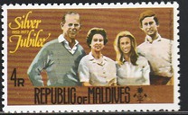 [The 25th Year of Regency of Queen Elizabeth II, type YO]
