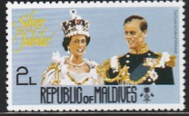 [The 25th Year of Regency of Queen Elizabeth II, type YK]