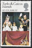 [The 25th Anniversary of the Regency of Queen Elizabeth II, type GK]