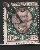 [Definitives - Eagle with Coat of Arms - Victor Emmanuel III, 1869-1947, type AL]