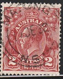 [King George V - Different Watermark, प्रकार B35]