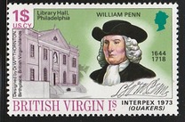 [International Stamp Exhibition "INTERPEX 1973 "- Quakers, 类型 FE]