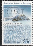 [The 25th Anniversary of the Antarctic Treaty, type BU]