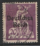 [Postage Stamps from Bayern Overprinted "Deutsches Reich", タイプ AE]