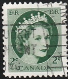 [Queen Elizabeth II - Normal Paper, See 1962 for Fluorescent Stripes, type GT1]