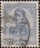 [General San Martin - Watermark 3,4 or Unwatermarked, type BK11]
