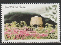 [No. 47-60 Overprinted "INDEPENDENCE "1983" - "1982" on Stamps, प्रकार AE4]
