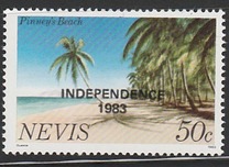[No. 47-60 Overprinted "INDEPENDENCE "1983" - "1982" on Stamps, प्रकार AD3]