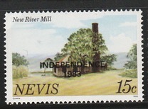 [No. 74-75 & Not Issued Stamp Overprinted "INDEPENDENCE 1983" - "1983" on Stamps, type X4]
