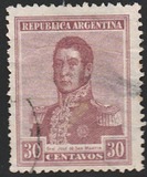 [Definitive Issues, General San Martin, Typ CK23]