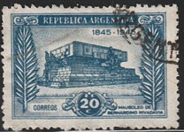 [The 100th Anniversary of the Death of Bernardino Rivadavia, 1780-1845, τύπος HI]