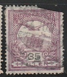 [Turul over Crown of Saint Stephen - New Watermark, type F68]
