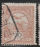 [Turul over Crown of Saint Stephen - New Watermark, type F67]