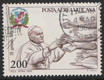 [Airmail. The World Journey of Pope John Paul II, Typ SQ]