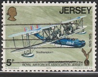 [The 50th Anniversary of the Royal Air Force Association, Jersey Branch, type CV]