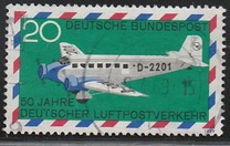 [The 50th Anniversary of the German Airmail, τύπος OD]