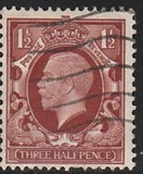 [King George V, 1865-1935 - New Watermark, type BX6]