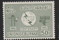 [The 100th Anniversary of ITU, type DR]