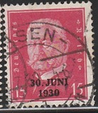 [No. 407 & 414 Overprinted "30 Juni 1930", ประเภท DI1]