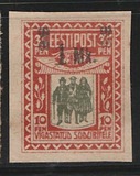 [Charity Stamps Surcharged, type M]