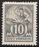 [The 3rd International Stamp Exhibition inTallinn, type Q9]