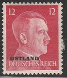 [German Empire Postage Stamps Overprinted "OSTLAND", type A7]