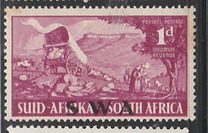 [South Africa Postage Stamps Overprinted "SWA", 유형 BF]