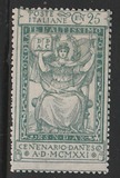 [The 600th Anniversary of the Death of Dante Alighieri, 1265-1321, tip BM]