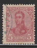 [General San Martin - Watermark 3,4 or Unwatermarked, प्रकार BK5]
