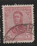 [General San Martin - Watermark 3,4 or Unwatermarked, प्रकार BK5]
