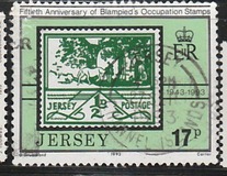 [the 50th Anniversary of Edmund Blampieds occupation stamps, type VR]