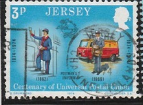 [The 100th Anniversary of the Universal Postal Union, type BW]