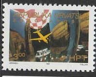[Zagreb-Pula Airmail Route, Typ CO]