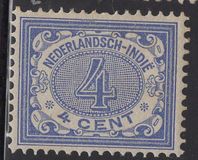 [Numeral Stamp - New Value, प्रकार F21]