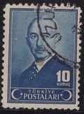 [Inscription "TURKIYE POSTALARI" between two Crescents and Stars, tip AHP1]