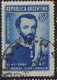 [The 100th Anniversary of the Death of General Juan Lavalle, 1797-1841, type GC]