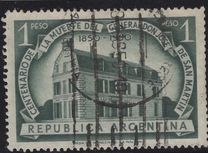 [The 100th Anniversary of the Death of San Martin, 1850-1950, type LL]