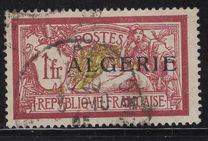 [French Postage Stamps Overprinted in Black, tip B13]