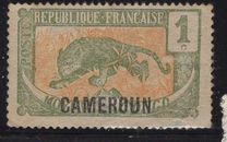 [Middle Congo Postage Stamps (Colors Changed) Overprinted "CAMEROUN", tegund E]