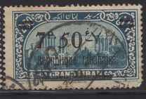 [Issues of 1925 Surcharged in English and Arabic, type AI]